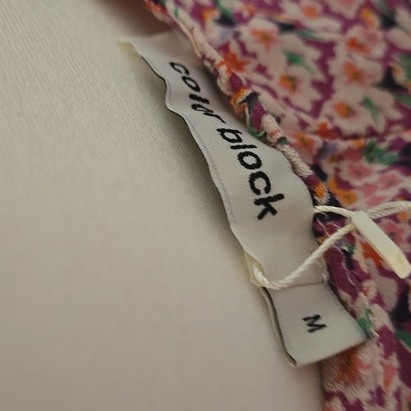 Chic Floral Maxi Dress in Pink and Purple New - Picture 11 of 17